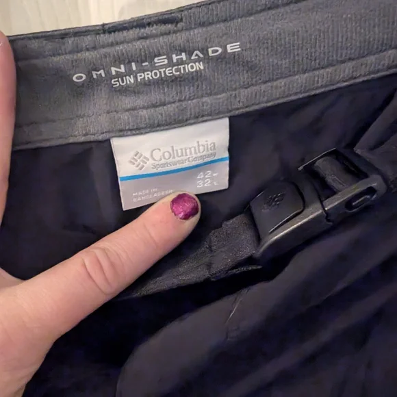 Columbia Men's Black Silver Ridge Utility Convertible Pants - Picture 2 of 6